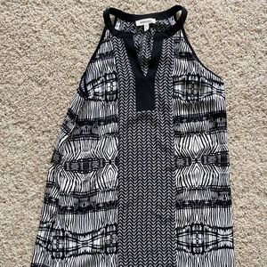 Black and white dress